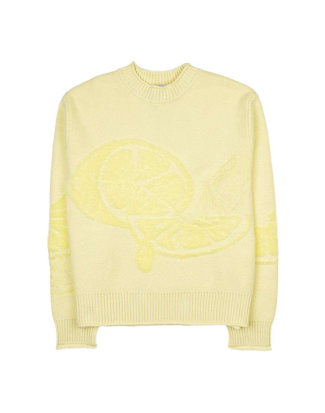 [입점사] [하우스 오브 써니] 슬라이스 레몬 스웨터 VOL2182 LIMONCELLO