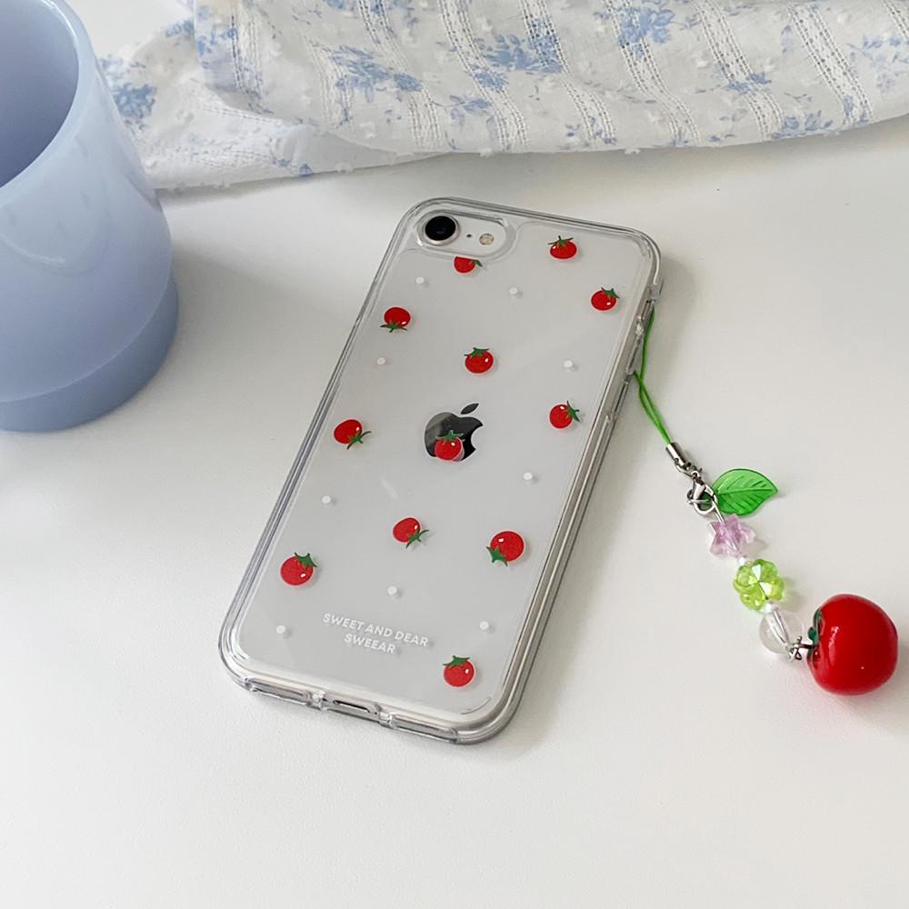 젤리하드 FRUITS 케이스 토마토 딸기 메론