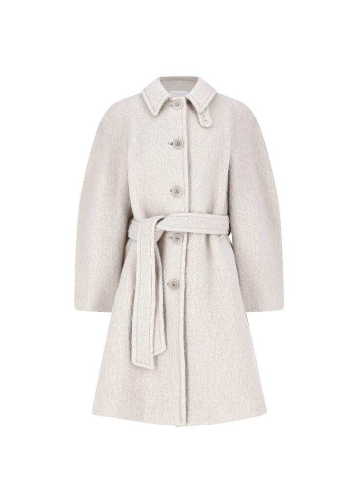 ALPACA RAGLAN COAT (IVORY)