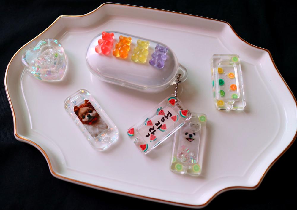 나만의 레진아트 네임텍 만들기 레진아트세트 DIY 키트