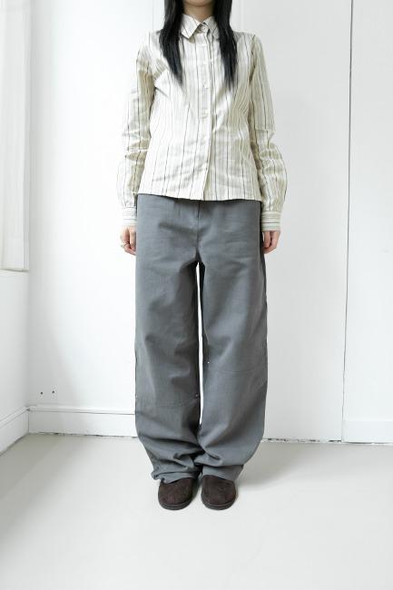 fall peach wide pants(2colors)