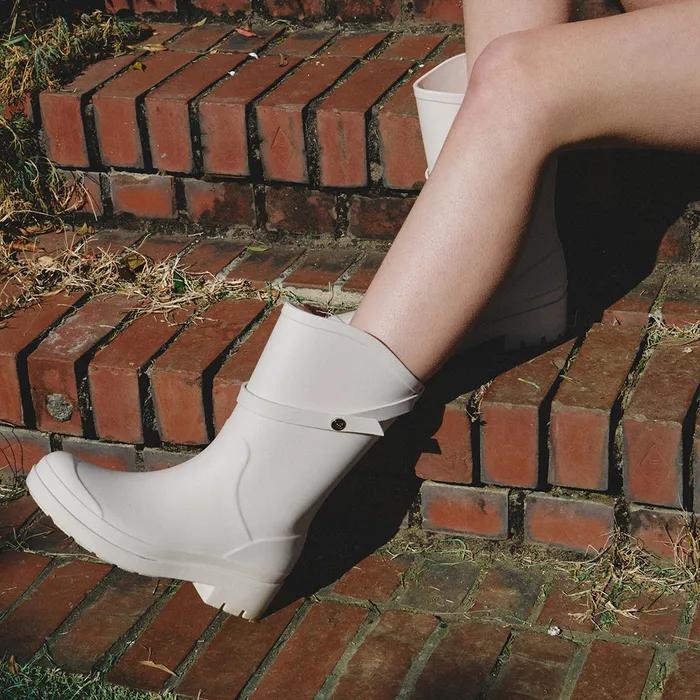 버클 스트랩 레인부츠 미들 MDAC023_4 Colors