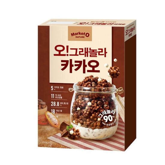 오리온 마켓오 네이처 오! 그래놀라 카카오 유산균볼 300g (1개)