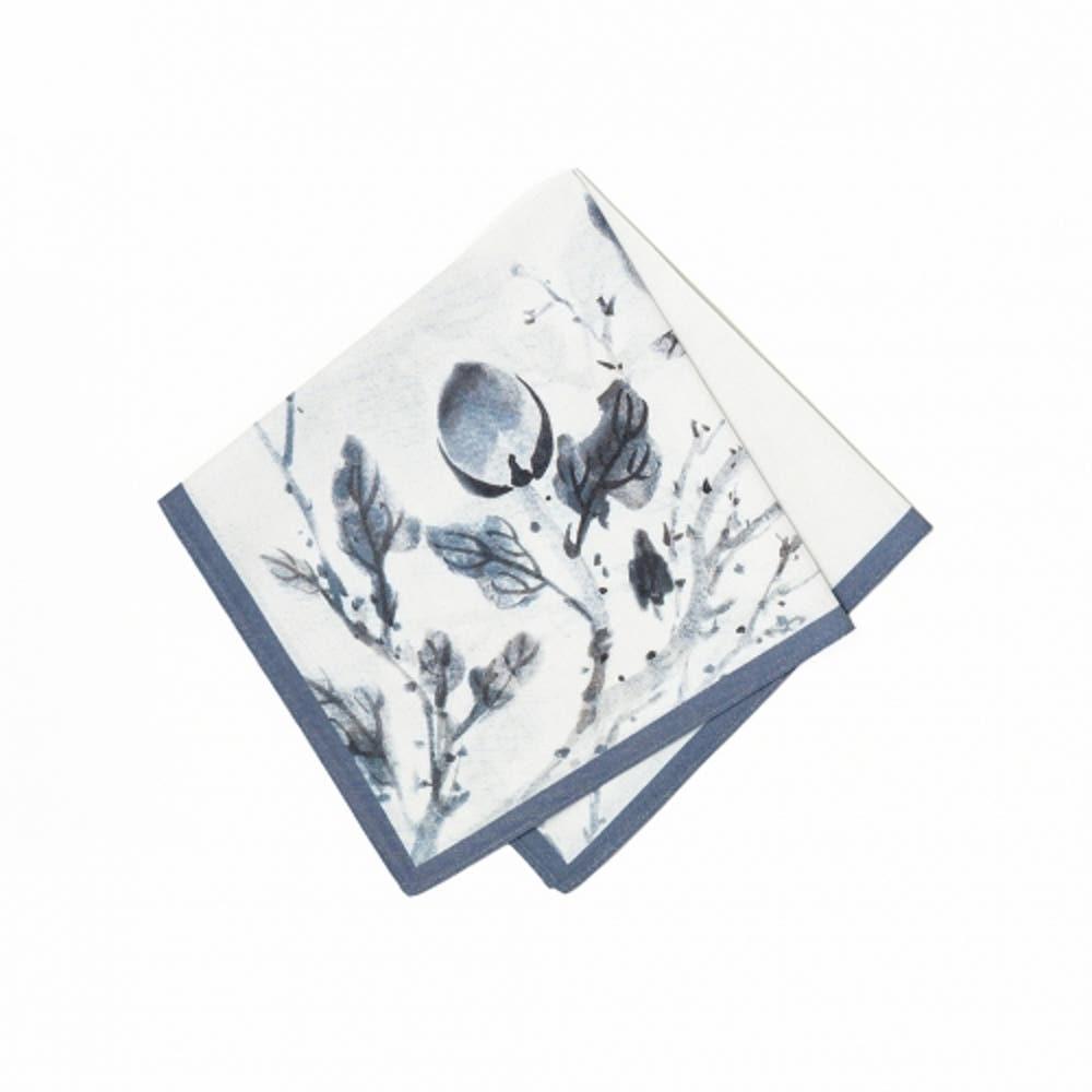 묵모란 면 손수건, 하늘누에