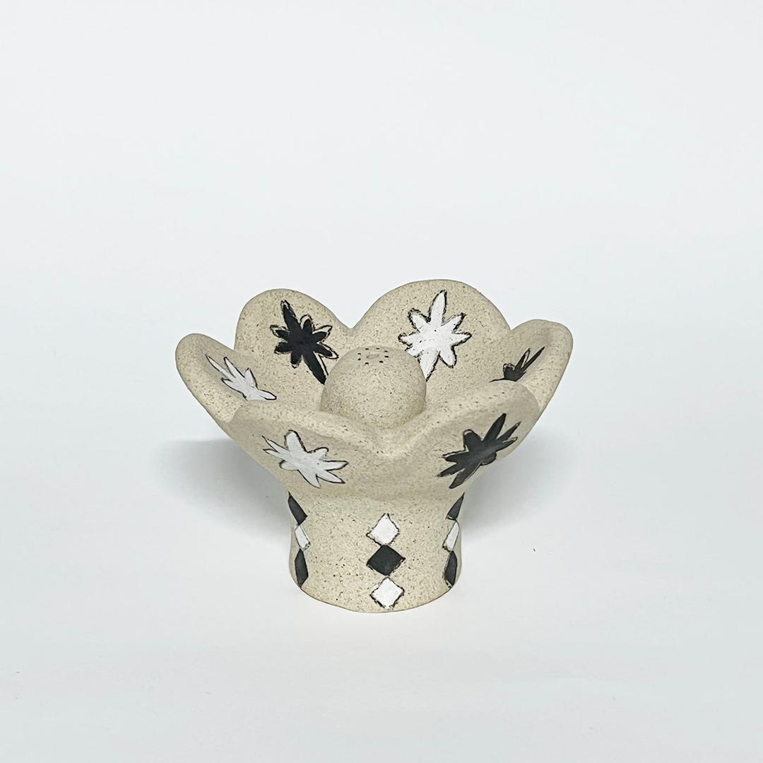 Shine Incense Holder (mono raw stone)