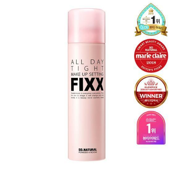쏘내추럴 올 데이 메이크업 픽서 120ml (안개분사 캔타입)
