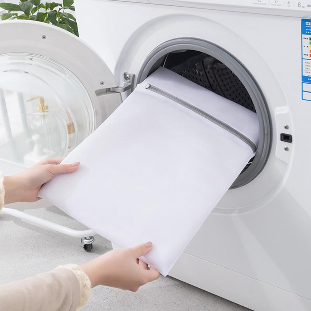 무형광 세탁망 이불 속옷 브래지어 신발 이중 빨래망 125g 사각 30x40