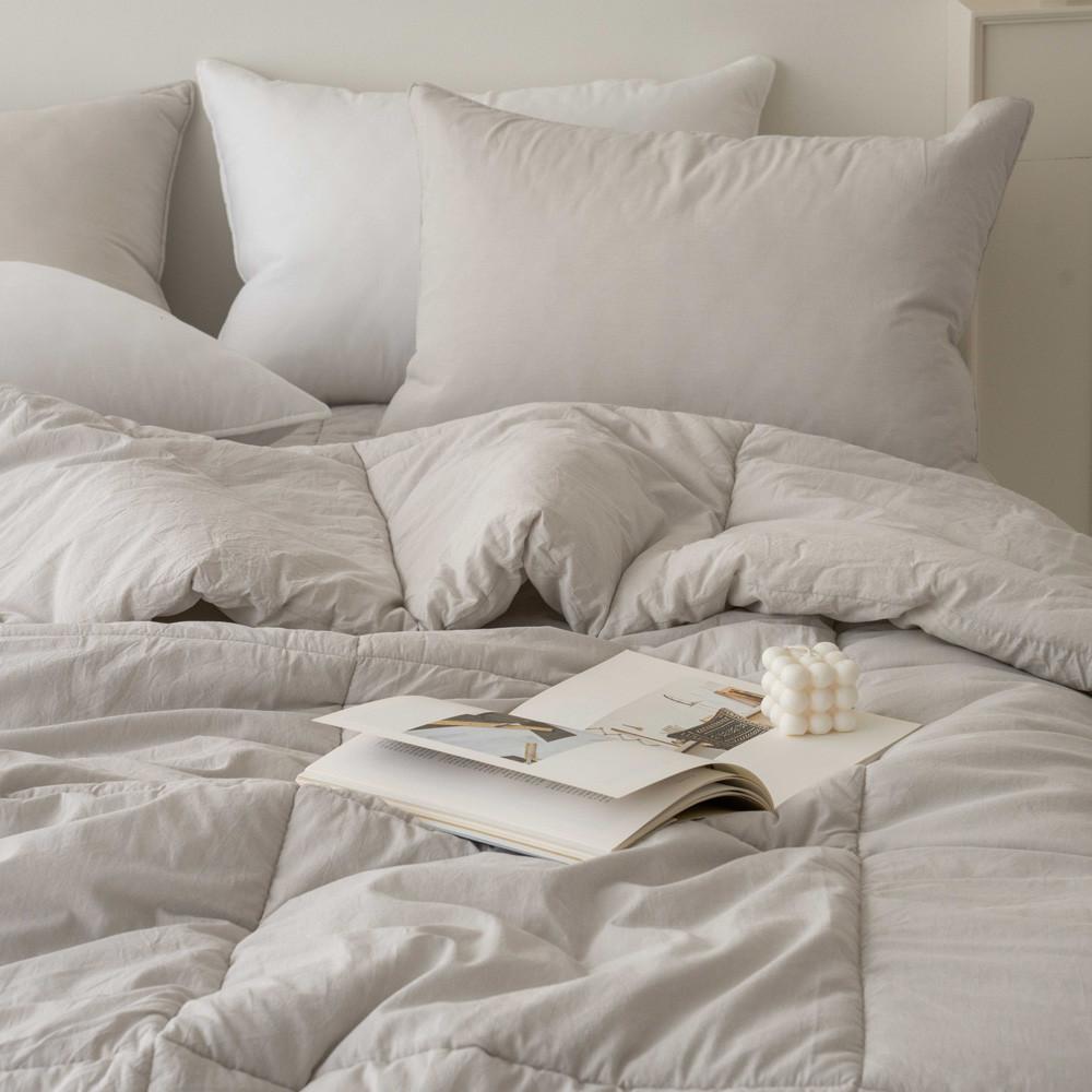 피그먼트 워싱 60수 순면 먼지없는 사계절 차렵이불 세트