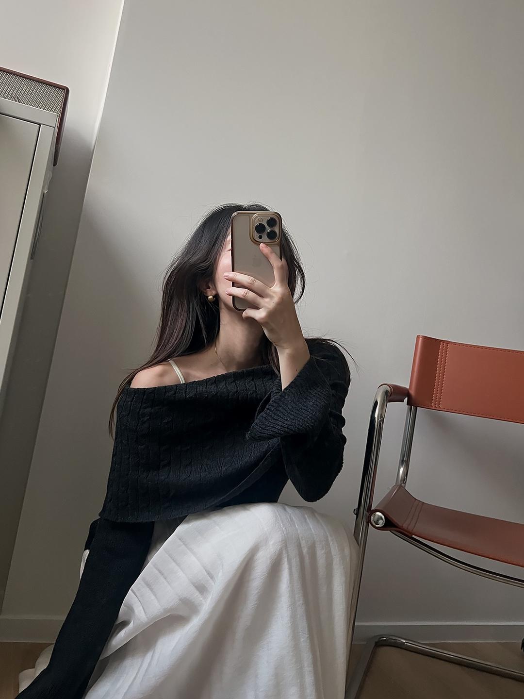 Soft Off Shoulder Knit