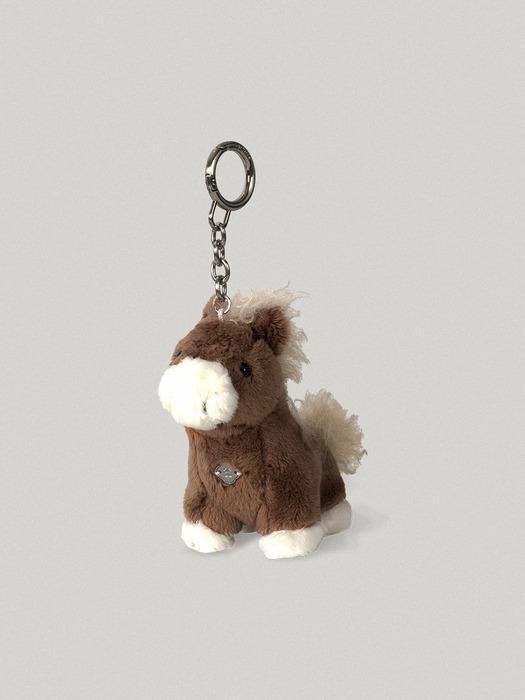 FOLLY KEYRING  [BROWN]