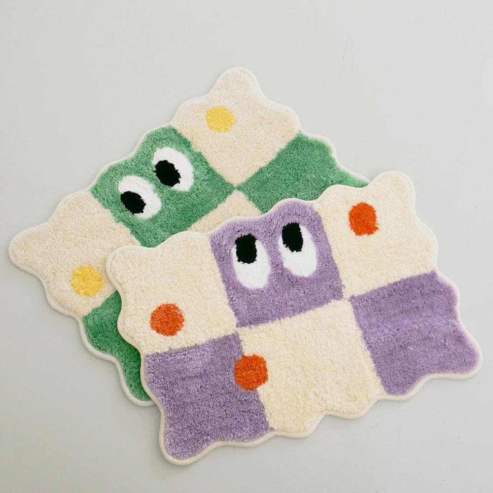 띠용 체크 매트 (2color)