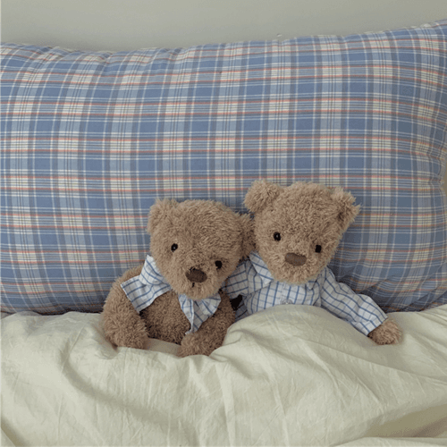 굿나잇 테디베어 인형 2종