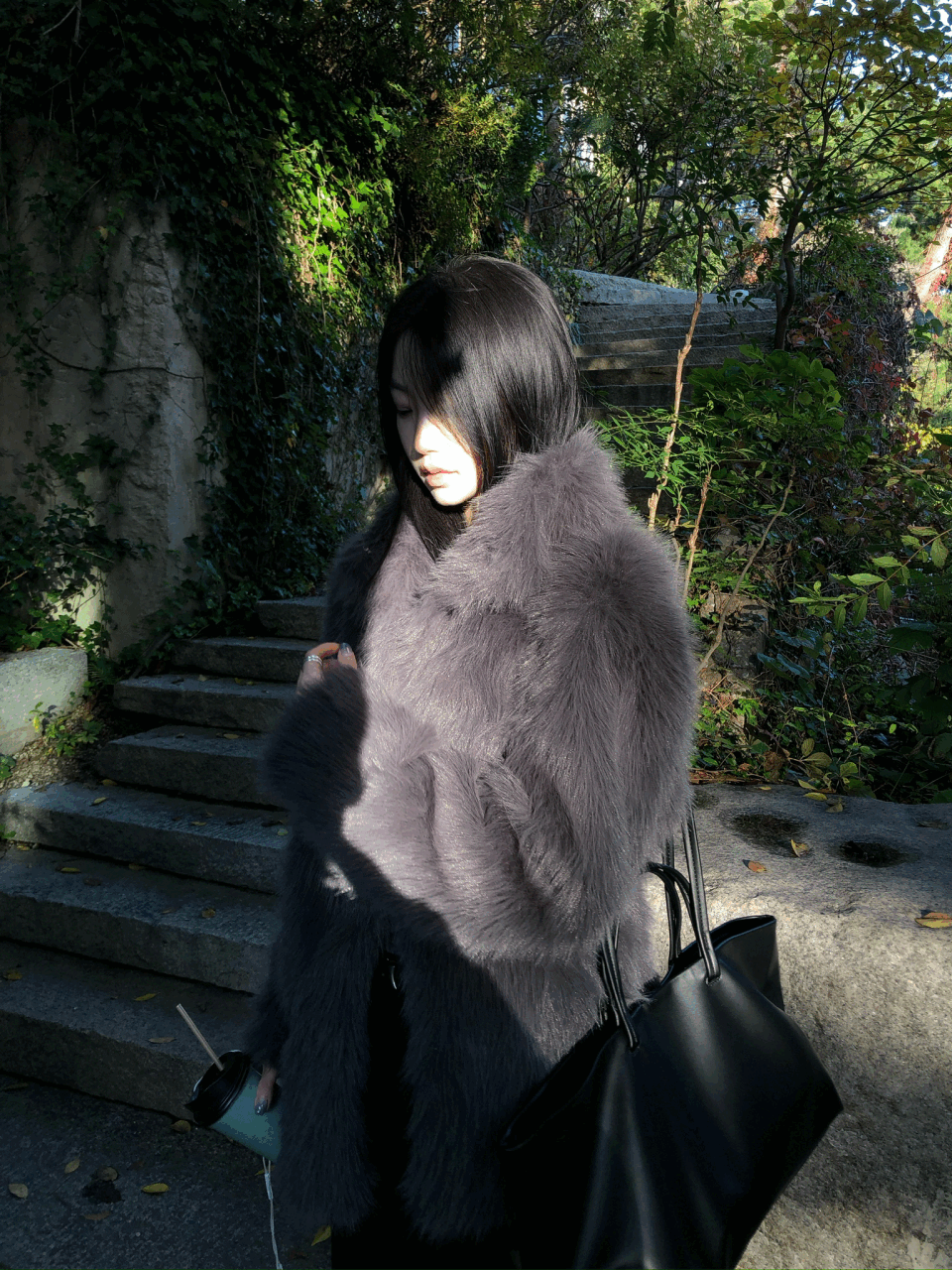 Harry Fur Jacket  (2colors)