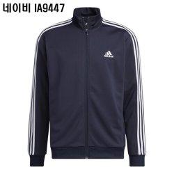 아디다스 스포츠웨어 져지 자켓 네이비 트랙탑 IA9447