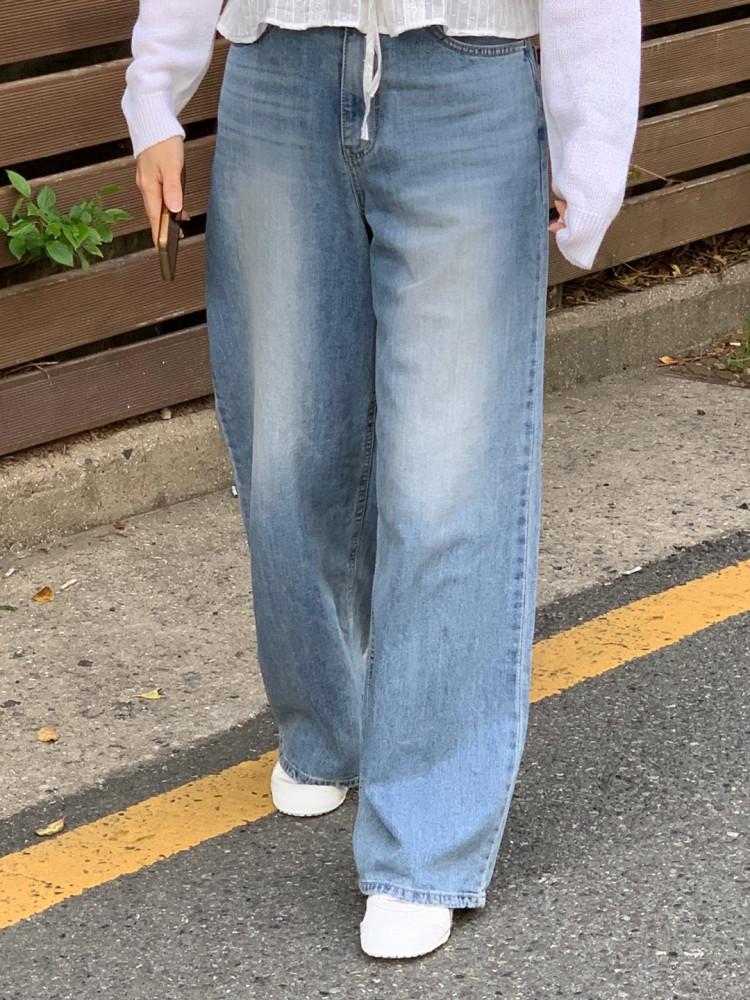 러빈 썸머 와이드 데님