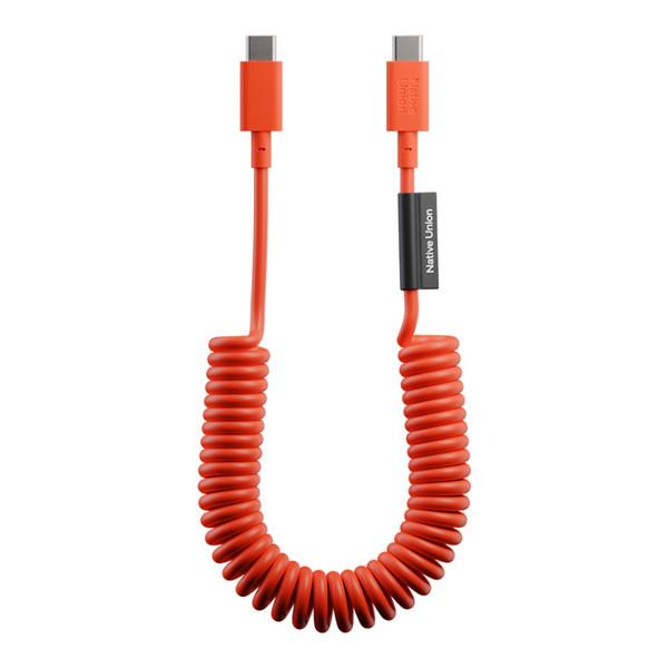 네이티브유니온 팝 케이블 60W C to C 코일 스프링 케이블