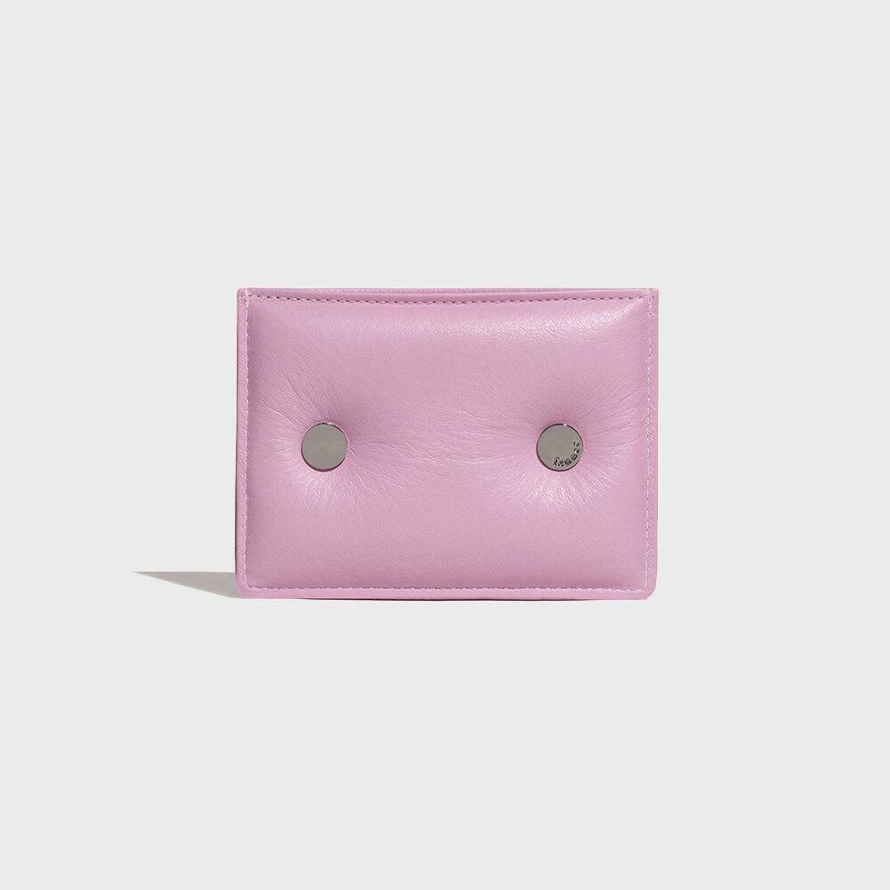 [22FW]FENNEC CIRCLE PADDING CARD SLOT - PINK