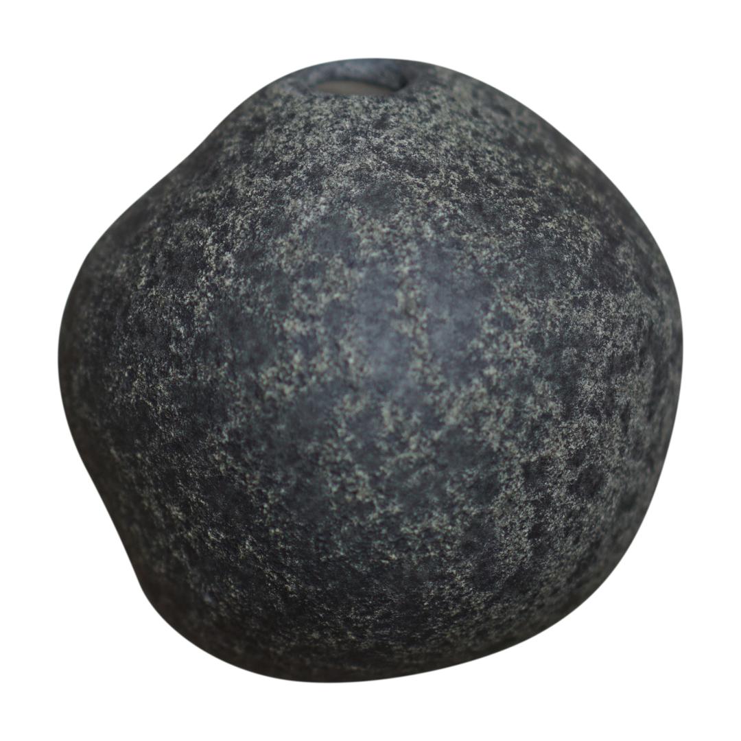 미니어쳐 벽걸이 화분 black, large Ø11 cm