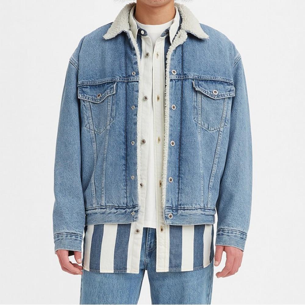 Silver Tab 셰르파 트러커 자켓_A3180-0000