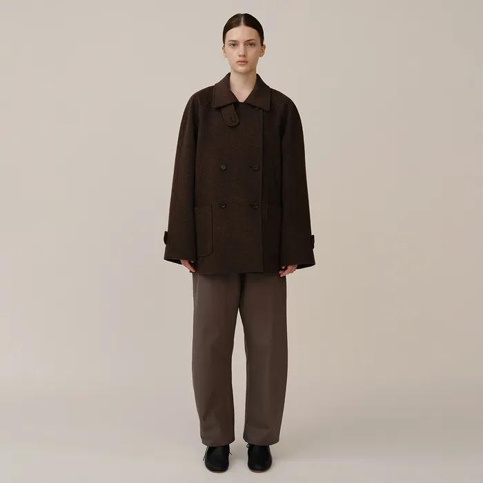 Metis Half Coat Taupe