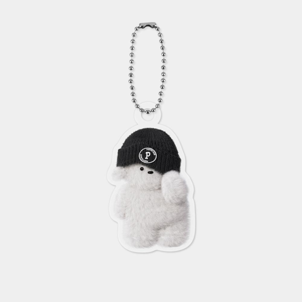beanie bad puppy 아크릴키링 에어팟 버즈 케이스 아이폰 갤럭시 폰케이스 열쇠 선물 커플 인기 아이폰 14 13 12 11 X XS 미니 우정 여자 귀여운 추천 가방 응원 합격 축하 행운