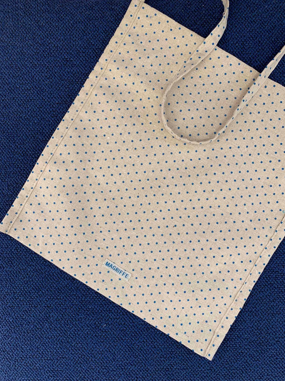 LINEN DOT ECO BAG SMALL