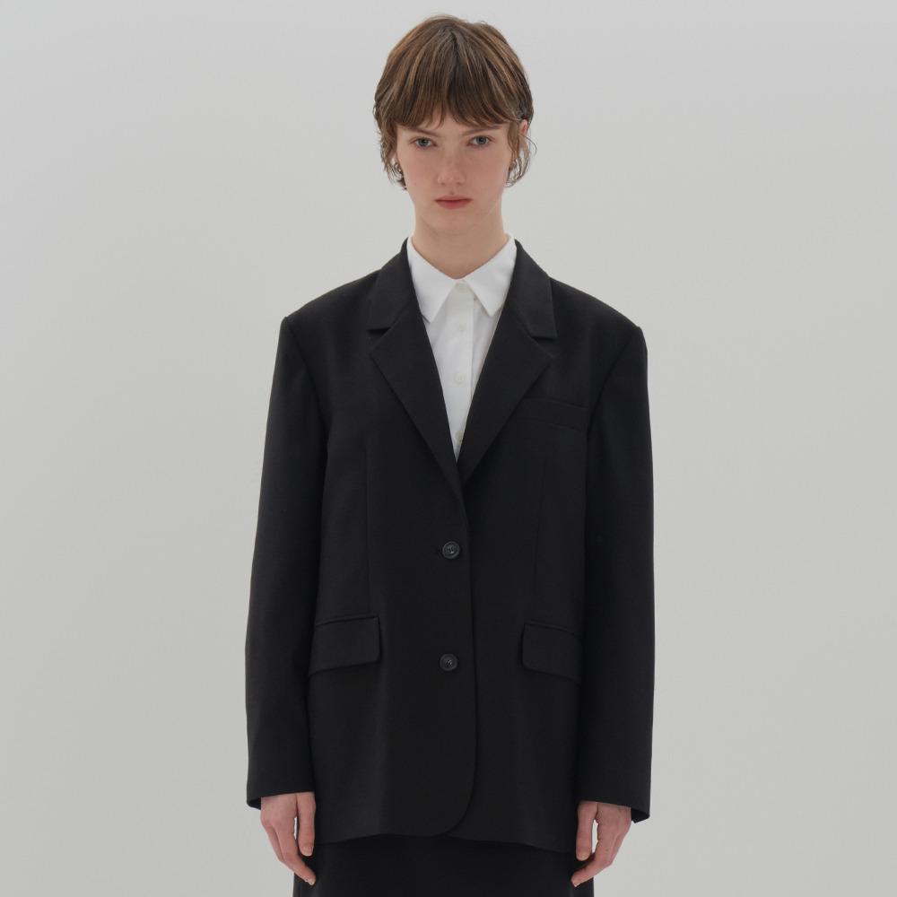 classic oversized jacket_black