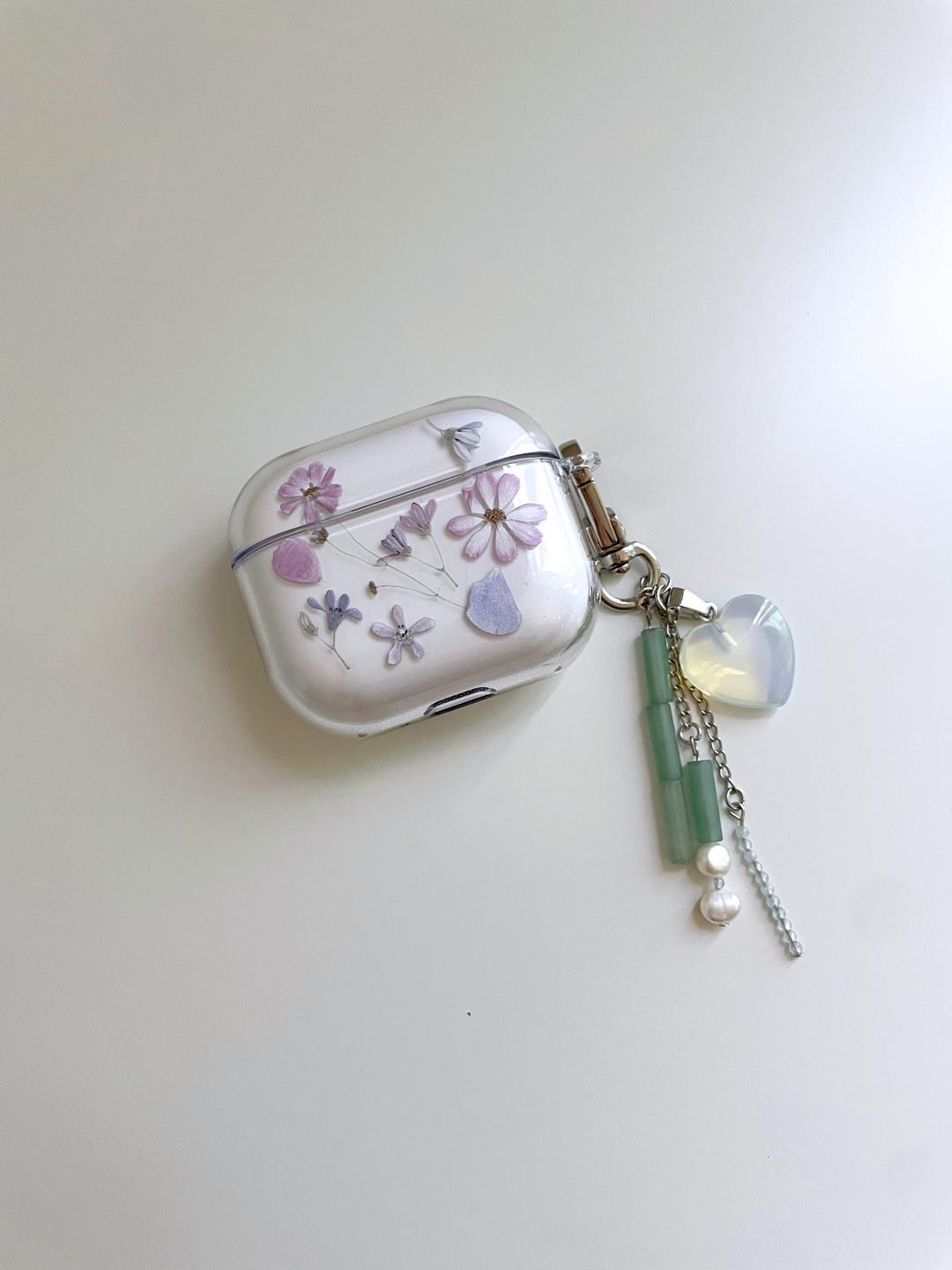 Cosmos Flower AirPods case