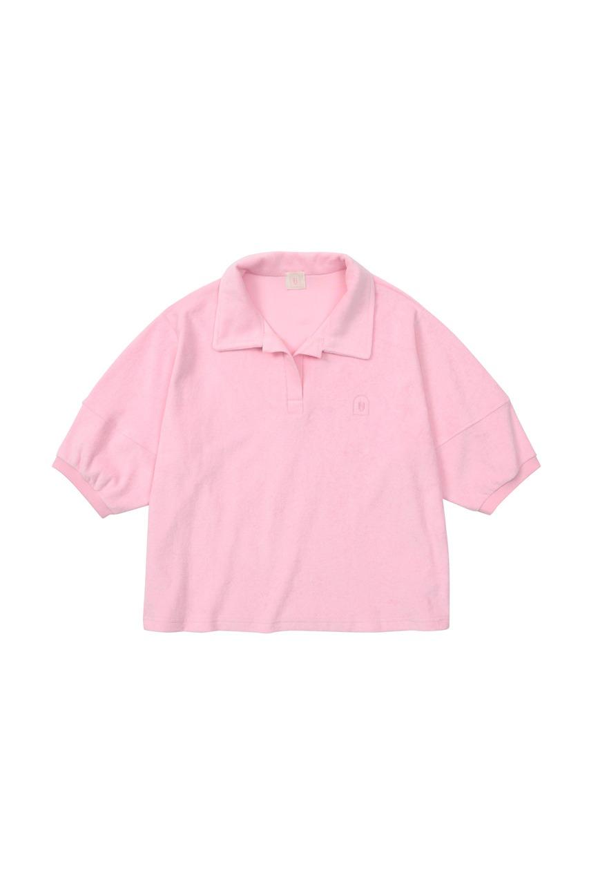 BALLOON TERRY SWEAT SHIRTS (PINK)