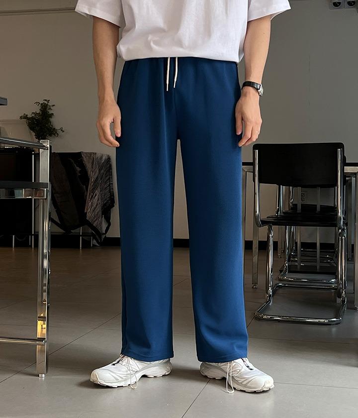 #기획 쫀득 에어쿨 세미와이드 팬츠