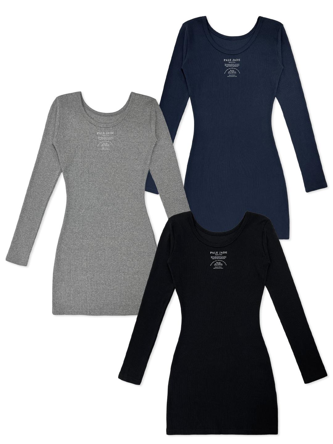 Basic Ribbed OPS - Long Sleeve