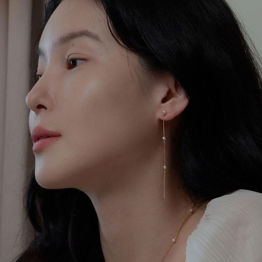 Diana Pearl Drop Earring