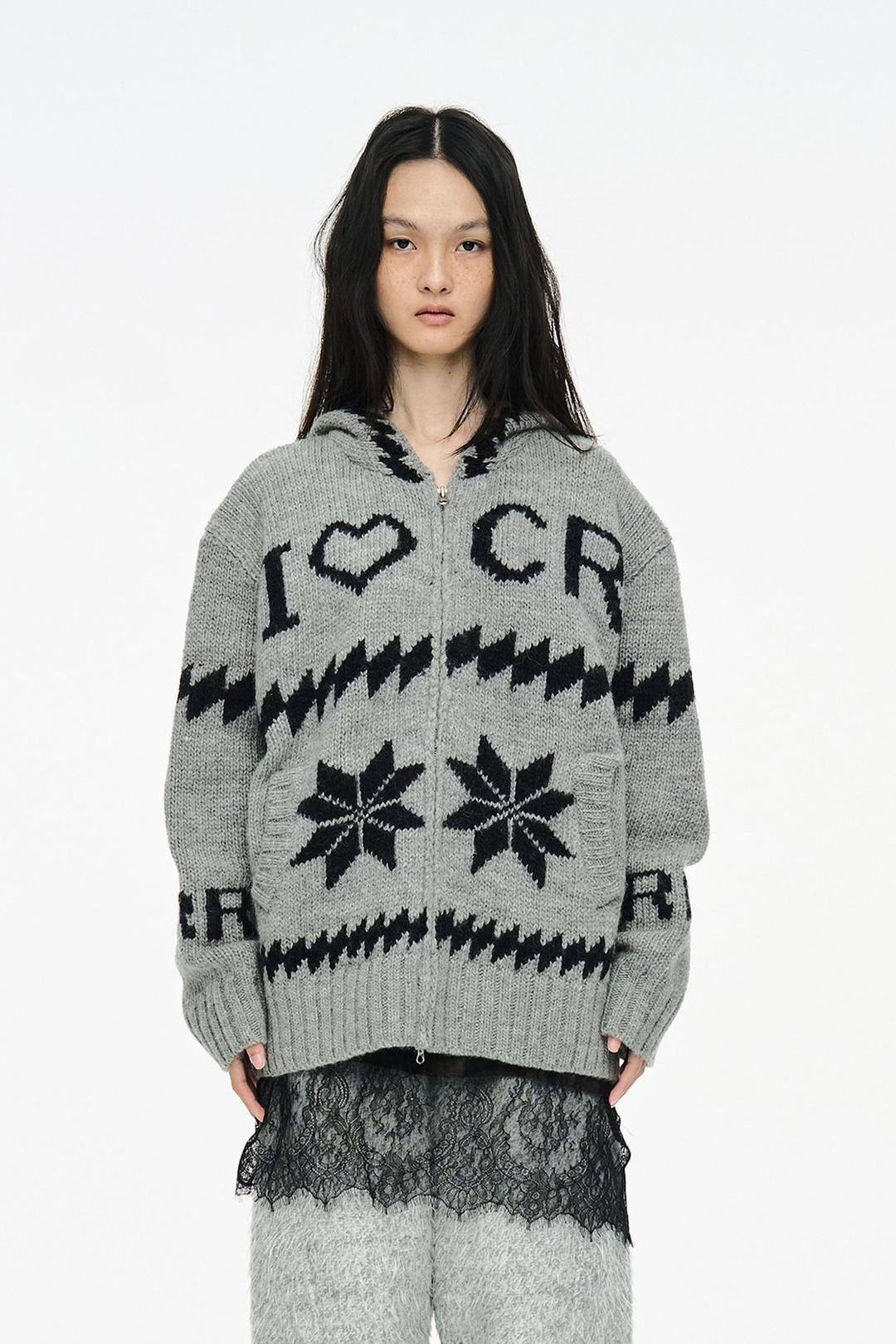 CR COWICHAN ZIP UP / GRAY