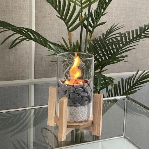 가정용 캠핑 불멍 감성 우드 에탄올 난로