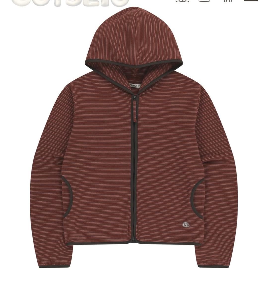 코이세이오 스트라이프 후리스 후드집업 | 후루츠패밀리