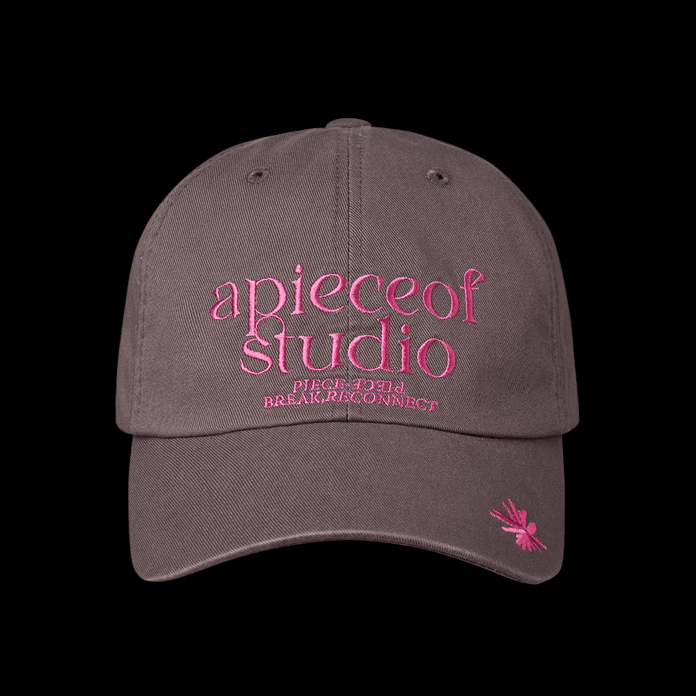 APIECEOF STUDIO WASHED BALL CAP (Brown)