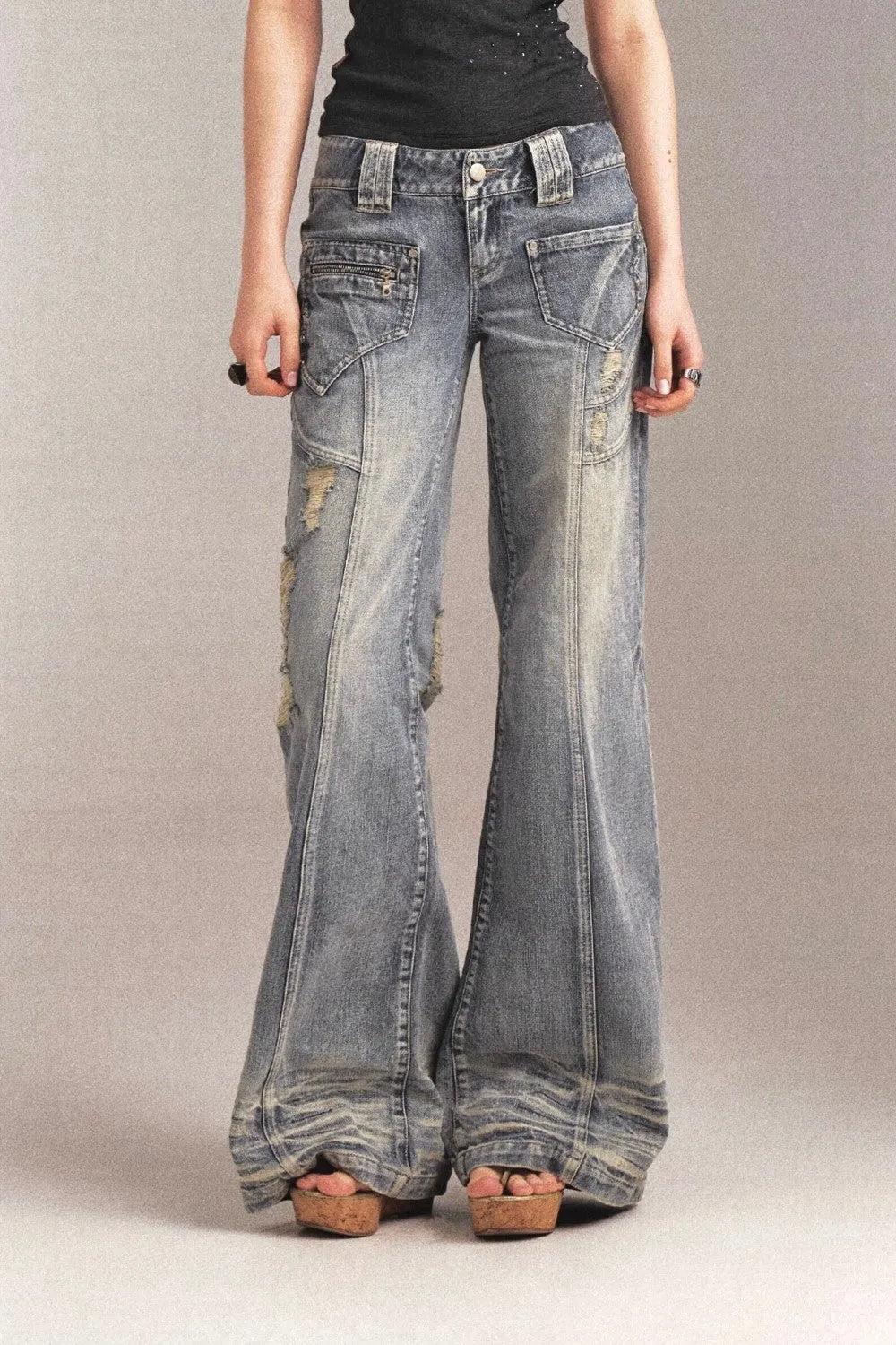 Vintage Flair Jeans - Extended / S