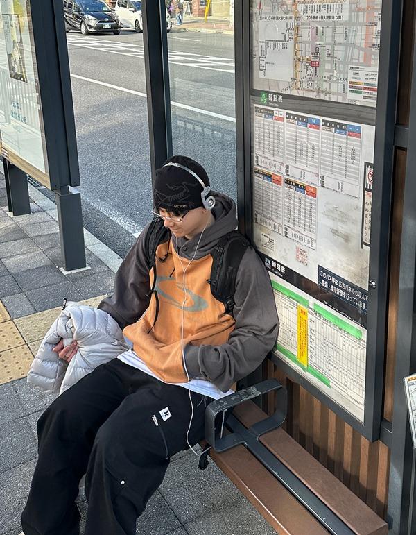 No.0544 coloring snap hood-T (3color)