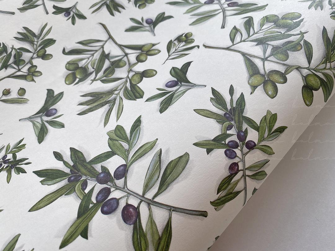 [수입포장지] 올리브 포장지 (이태리 수입 따소띠 TASSOTTI)