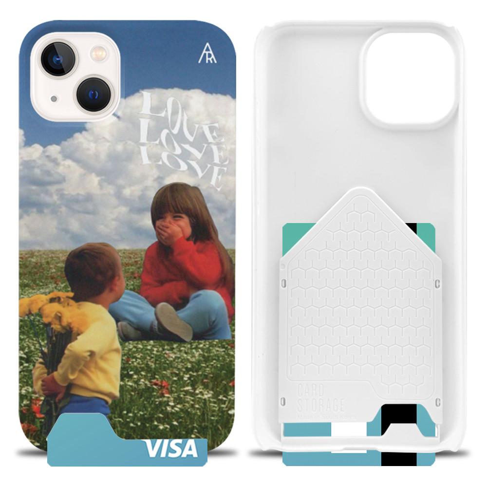 네이처콜라주 카드 수납 슬림 하드 케이스