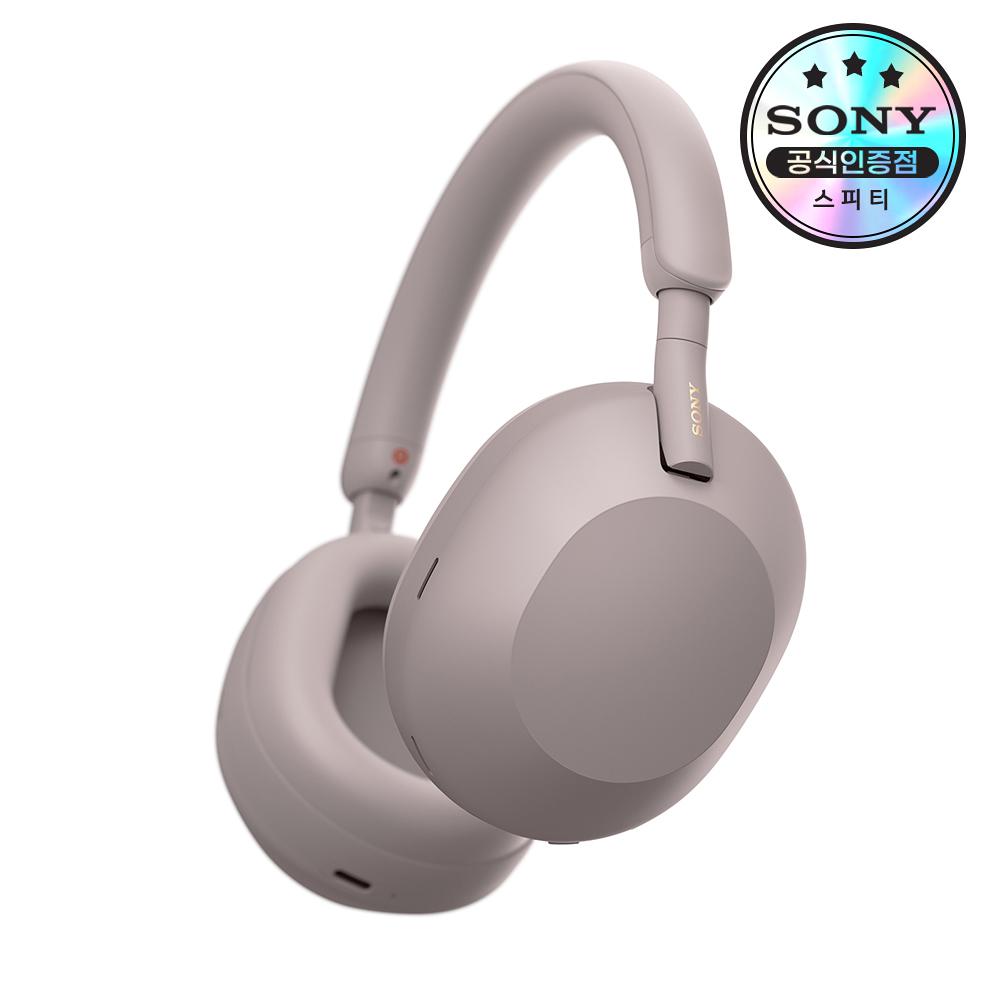 소니공식스토어스피티 [소니공식스토어] SONY WH-1000XM5 스모키핑크 블루투스 노이즈캔슬링 헤드폰 헤드셋