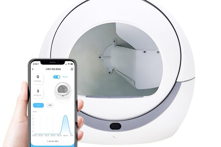 디클펫 고양이 자동 화장실 와이파이(WIFI) 전용앱 관리
