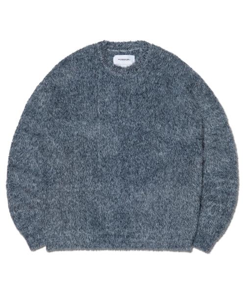 노매뉴얼(NOMANUAL)  CROPPED HAIRY KNIT - MELANGE - 사이즈 & 후기 | 무신사