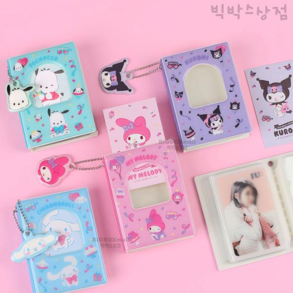 산리오 캐릭터  콜렉트북 버전2 포토카드 포켓앨범 카드앨범 보관 마이멜로디 쿠로미 시나모롤 포차코