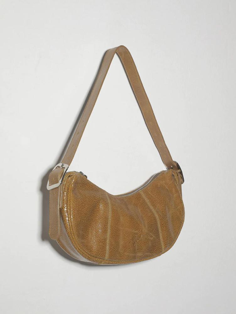 팔로마울 빈 백 빈 쉐입 숄더백 BEAN SHAPED BAG 라이트브라운