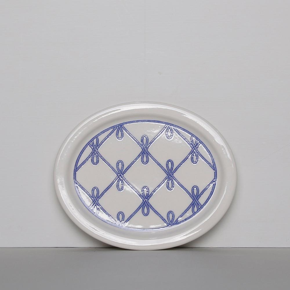 오발 플레이트 트와인 oval plate Twine