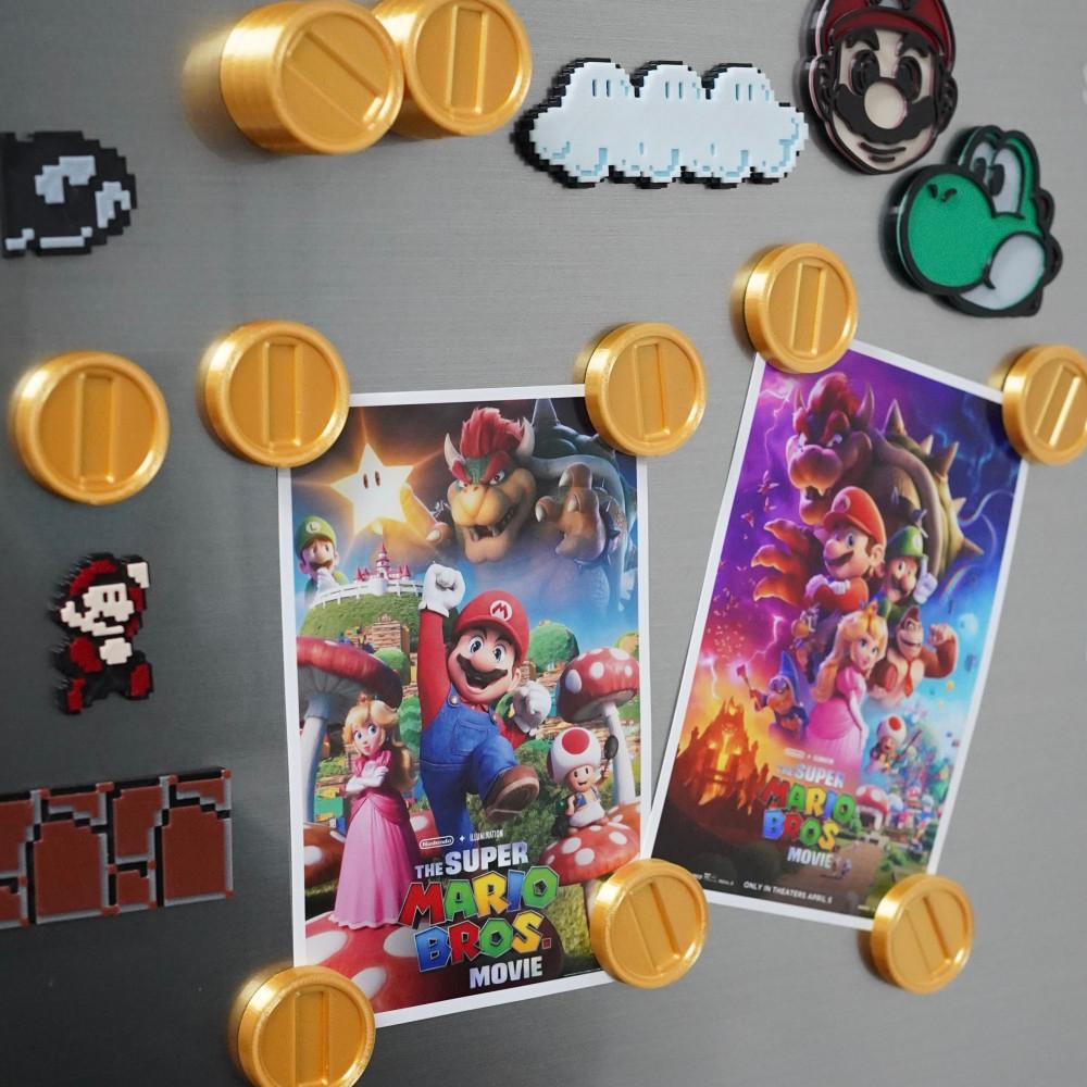 마리오코인 냉장고 자석 현관문 마그넷