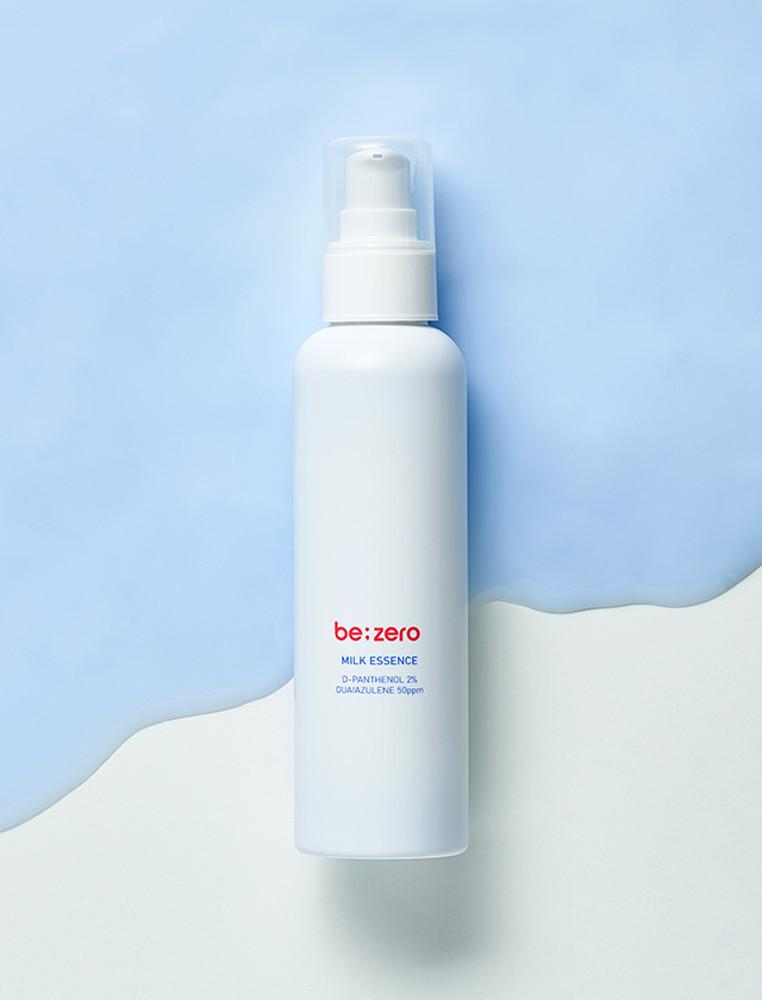 [비건인증] 더마팩토리 비제로 밀크 에센스 150ml / 마일드에센스 유수분밸런스 진정보습 자극지수 0.00 민감피부 올인원에센스 구아이아줄렌 덱스판테놀 2%