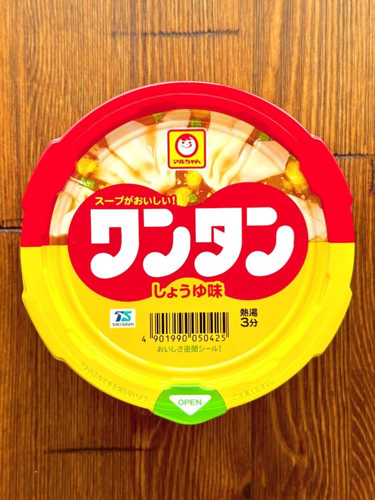 [ 마루짱 ] 완탕 쇼유 / 일본 미니 컵라면