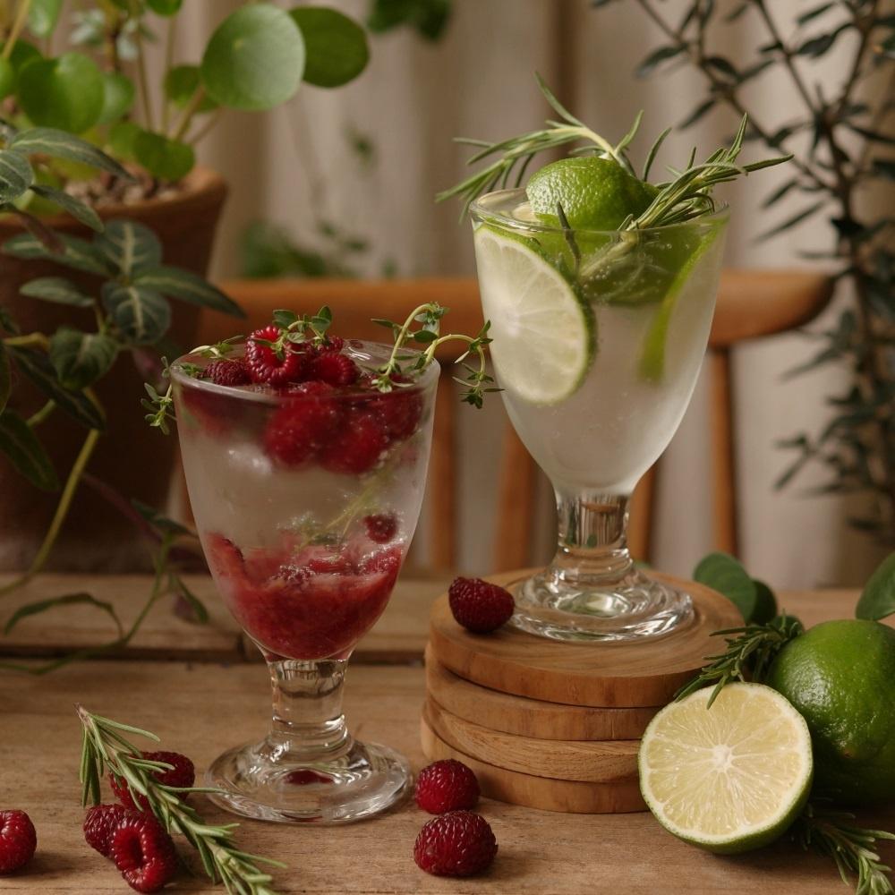 테비네리 유리 고블렛 165ml (2P 세트)